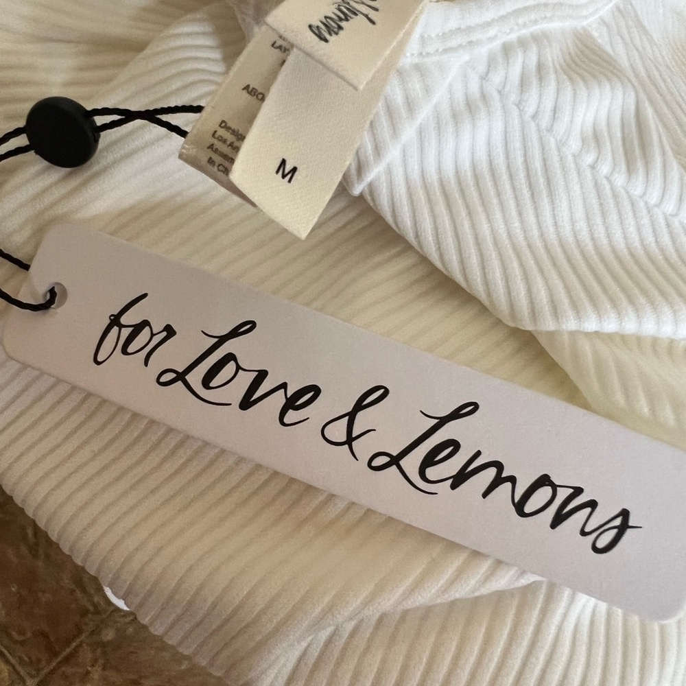 Brand new for love and lemons body suit